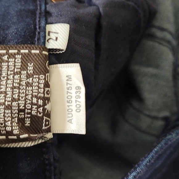 7 For All Mankind The Skinny sequined front dark wash jeans - Picture 8 of 10